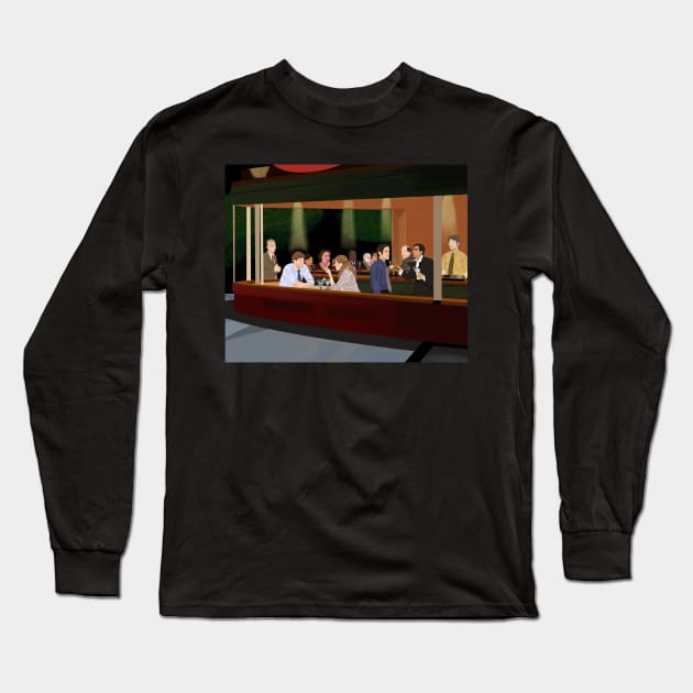 Night of The Dundies Long Sleeve T-Shirt by seamustheskunk